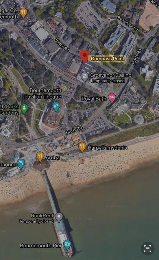 The Pad By The Beach Penthouse Apartment With Sunset And City Views Bournemouth Zewnętrze zdjęcie