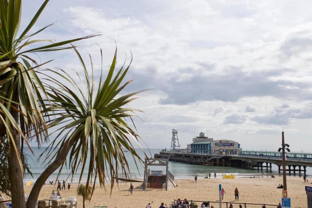 The Pad By The Beach Penthouse Apartment With Sunset And City Views Bournemouth Zewnętrze zdjęcie