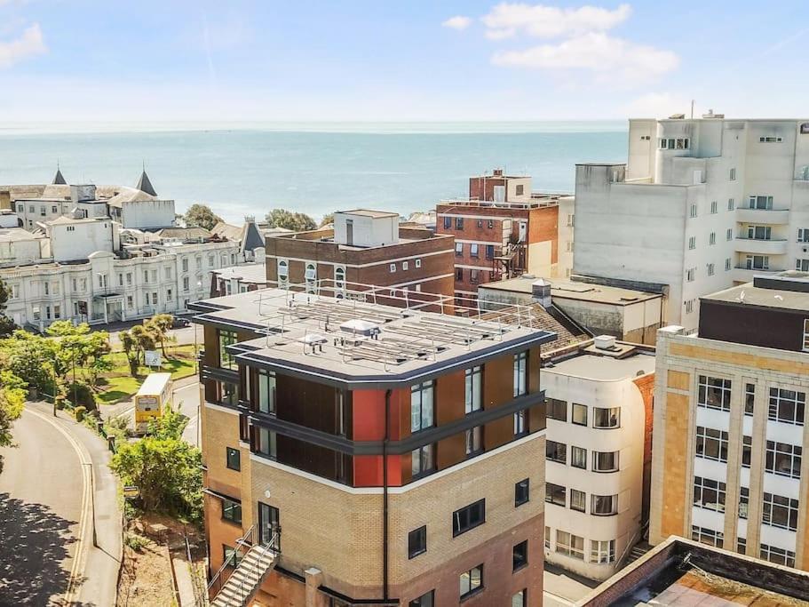 The Pad By The Beach Penthouse Apartment With Sunset And City Views Bournemouth Zewnętrze zdjęcie